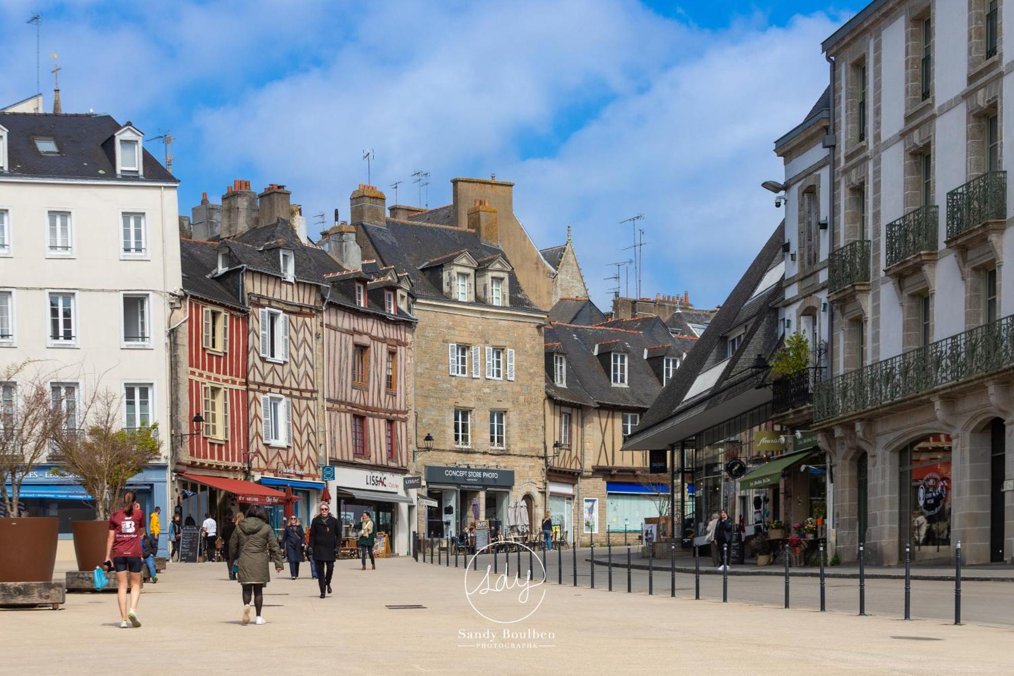 Le Patio - Hypercentre - Cour Au Calme - Wifi Apartment Vannes Exterior photo